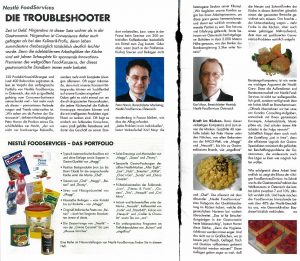 Nestle Foodservice Troubleshooter Peter Harrer 2004